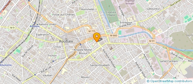 localisation de l'entreprise MONSIEUR SAID TAFROUKHT à ROUBAIX