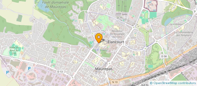 localisation de l'entreprise MONSIEUR SAID TAGHASSINE  MAUREPAS