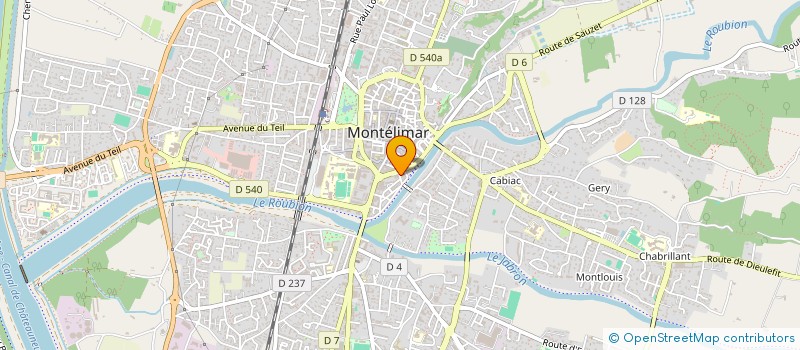 localisation de l'entreprise MONSIEUR SAID TANNICH  MONTELIMAR