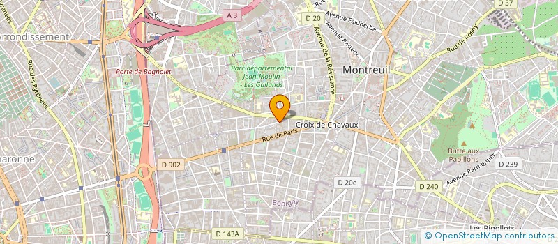 localisation de l'entreprise MONSIEUR SAID TOUAHRIA à MONTREUIL