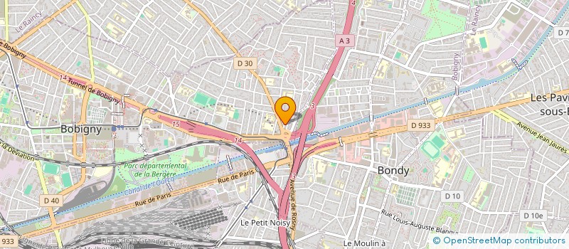 localisation de l'entreprise MONSIEUR SAID TOUZI à BOBIGNY