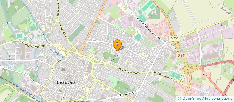 localisation de l'entreprise MONSIEUR SAID YAHIAOUI  BEAUVAIS