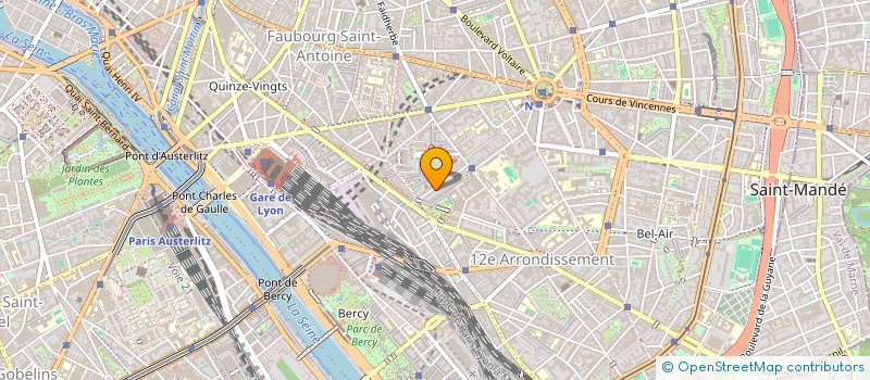 localisation de l'entreprise MONSIEUR SAID YAKER  PARIS