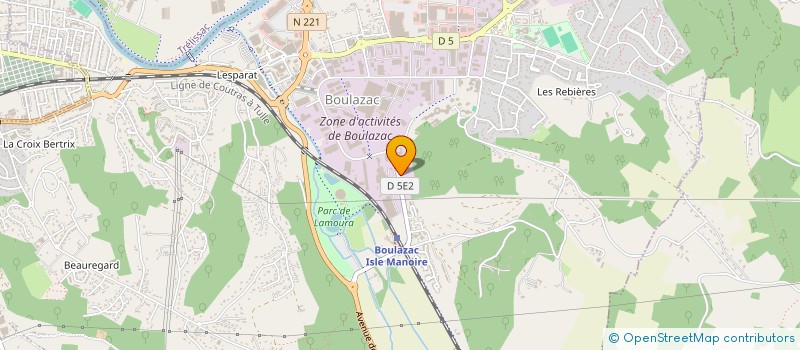 localisation de l'entreprise MONSIEUR SAID YESSAD à BOULAZAC ISLE MANOIRE