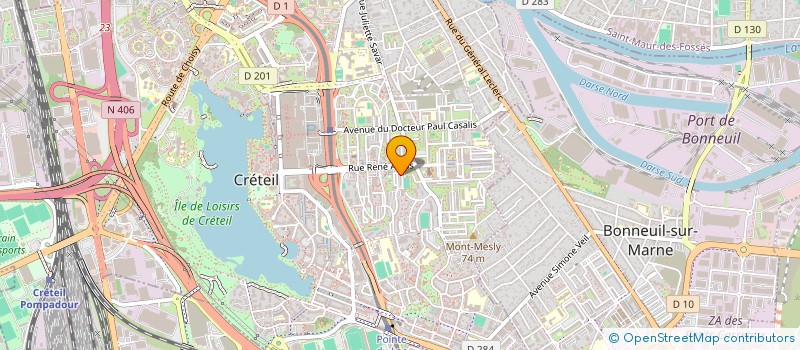 localisation de l'entreprise MONSIEUR SAID ZAHIR  CRETEIL