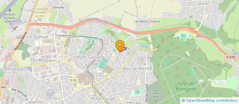 localisation de l'entreprise MONSIEUR SAID ZAKHAIL  LE HAVRE