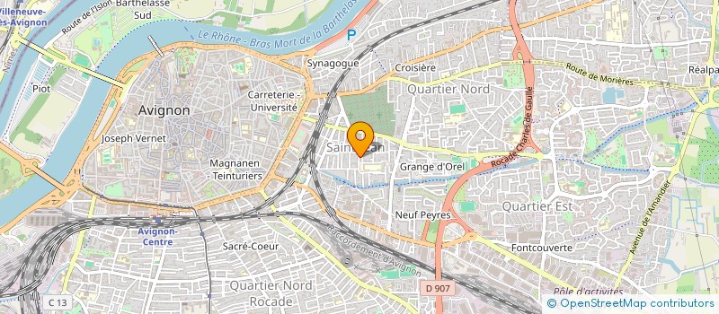 localisation de l'entreprise MONSIEUR SAID ZAROUALI  AVIGNON