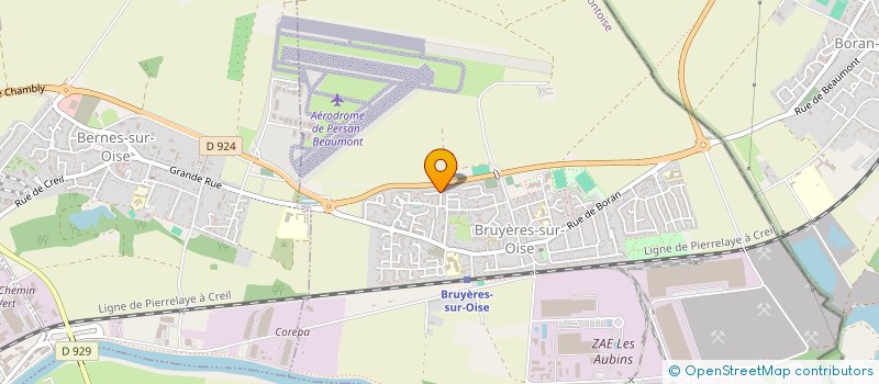 localisation de l'entreprise MONSIEUR SAID ZAZAI  BRUYERES-SUR-OISE