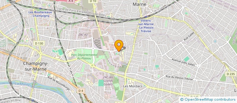 localisation de l'entreprise MONSIEUR SAID ZENFOURI  CHAMPIGNY-SUR-MARNE