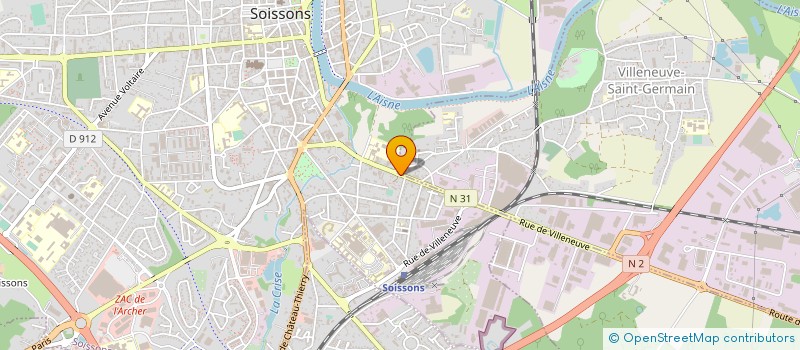 localisation de l'entreprise MONSIEUR SAID ZOURANE à SOISSONS