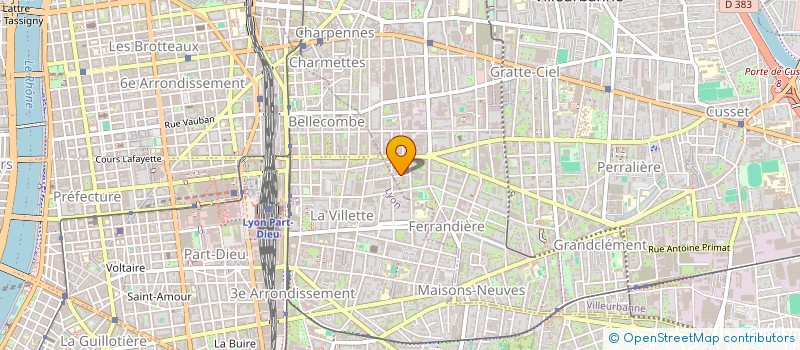 localisation de l'entreprise MONSIEUR SAIDAGHA HOTAK  VILLEURBANNE