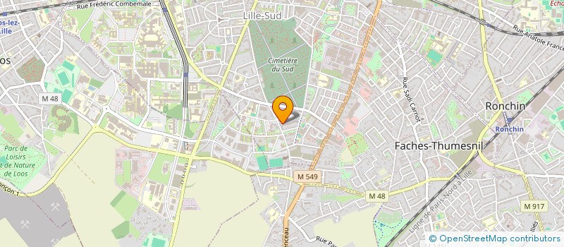 localisation de l'entreprise MONSIEUR SAIDALAM AHMADZAI à LILLE