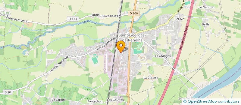 localisation de l'entreprise MONSIEUR SAIDI ABDOU  SAINT-GEORGES-DE-RENEINS