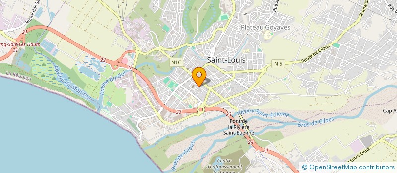 localisation de l'entreprise MONSIEUR SAIDI MAHDI  SAINT-LOUIS