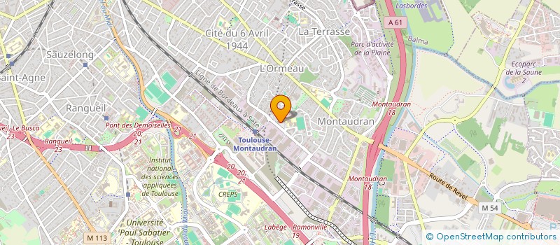 localisation de l'entreprise MONSIEUR SAIDI MOUSTAPHA à TOULOUSE