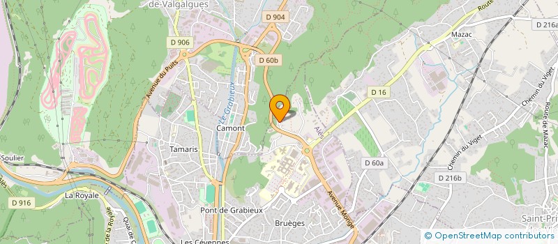 localisation de l'entreprise MONSIEUR SAIDI NIZAR  ALES