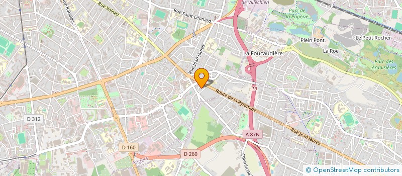 localisation de l'entreprise MONSIEUR SAIDINA SOULAIMANA à ANGERS