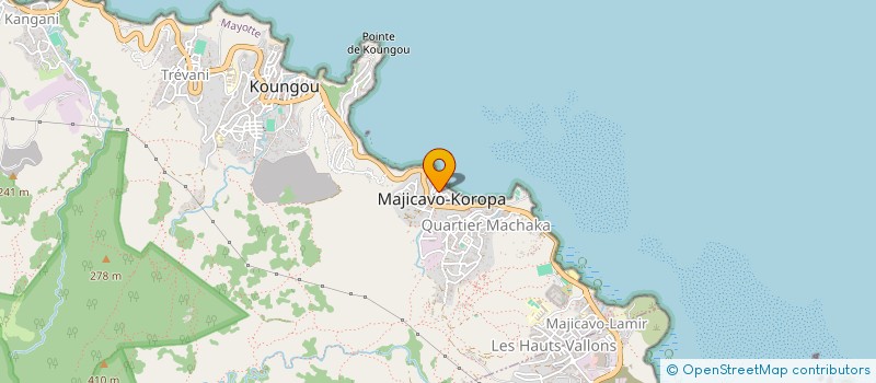 localisation de l'entreprise MONSIEUR SAIDINE TOUMBOU à KOUNGOU