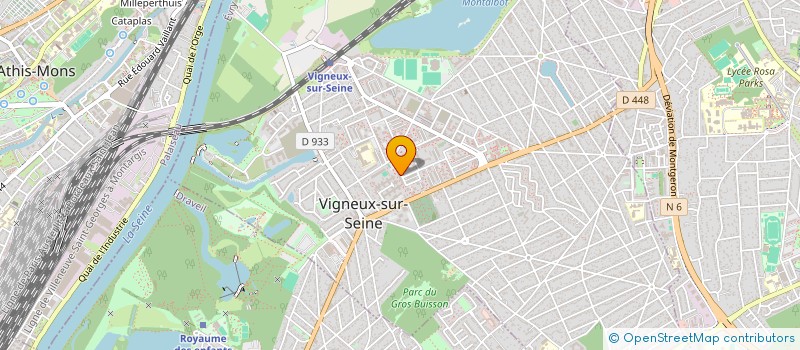 localisation de l'entreprise MONSIEUR SAIDO DJIMO à VIGNEUX-SUR-SEINE