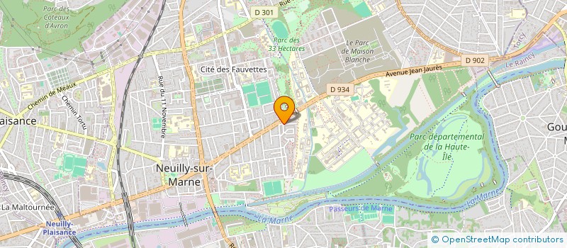 localisation de l'entreprise MONSIEUR SAIDOU CISSOKHO  NEUILLY-SUR-MARNE