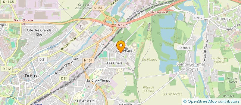 localisation de l'entreprise MONSIEUR SAIDOU DIALLO à DREUX