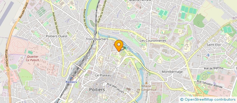 localisation de l'entreprise MONSIEUR SAIDOU DJABI  POITIERS