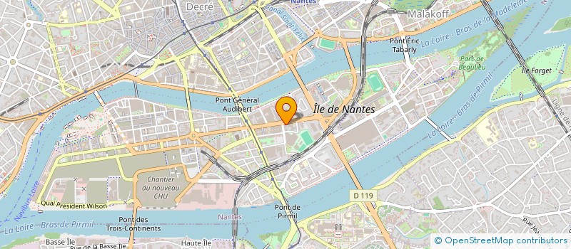 localisation de l'entreprise MONSIEUR SAIDOU GACKO à NANTES