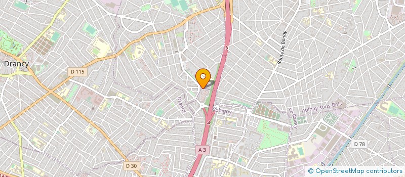 localisation de l'entreprise MONSIEUR SAIDOU M BODJI  BONDY