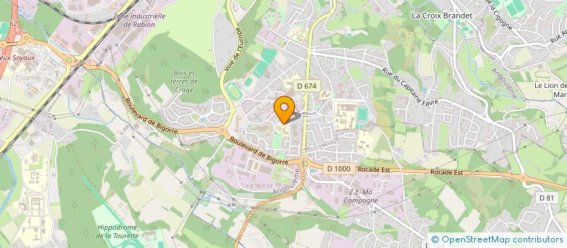 localisation de l'entreprise MONSIEUR SAIED KAMMOUN à ANGOULEME