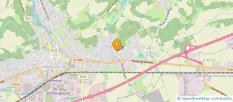 localisation de l'entreprise MONSIEUR SAIEF EDDINE YAGOUBI  DAGNEUX