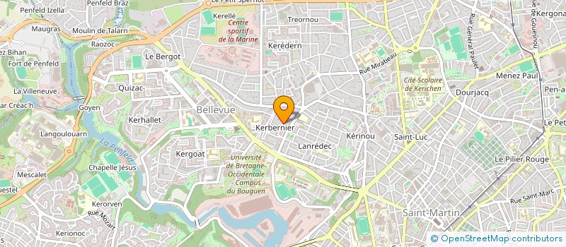 localisation de l'entreprise MONSIEUR SAIEFEDDINE BESKRI à BREST