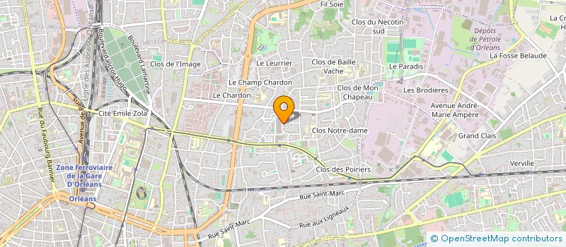 localisation de l'entreprise MONSIEUR SAIF ADDIN AIZOOKY à ORLEANS
