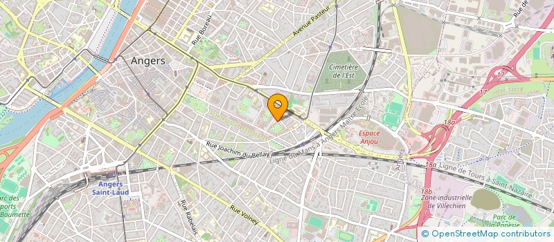 localisation de l'entreprise MONSIEUR SAIF BALI à ANGERS