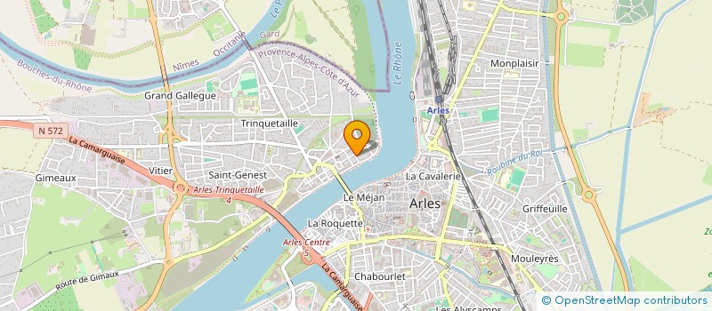 localisation de l'entreprise MONSIEUR SAIF-DINE TOUIS  ARLES