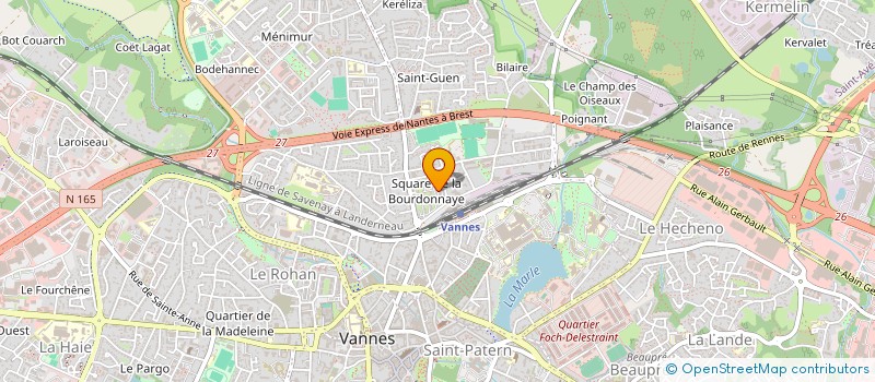 localisation de l'entreprise MONSIEUR SAIF EDDINE BELHEDI à VANNES