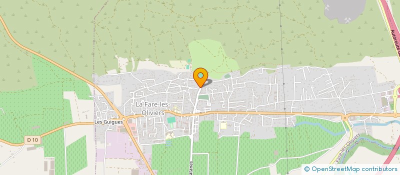 localisation de l'entreprise MONSIEUR SAIF EDDINE FAZAI  LA FARE-LES-OLIVIERS