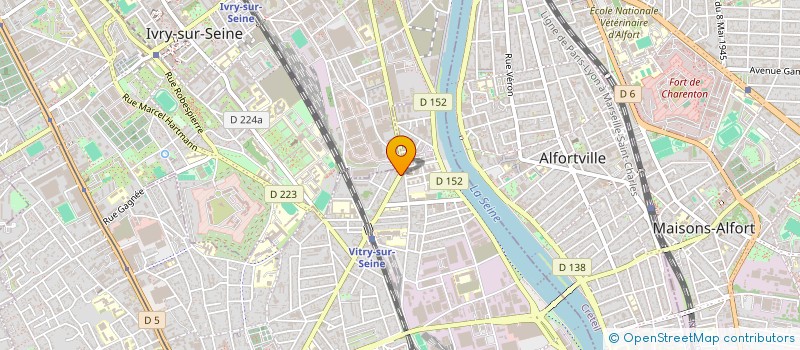 localisation de l'entreprise MONSIEUR SAIF EDDINE LAOUEJ  VITRY-SUR-SEINE