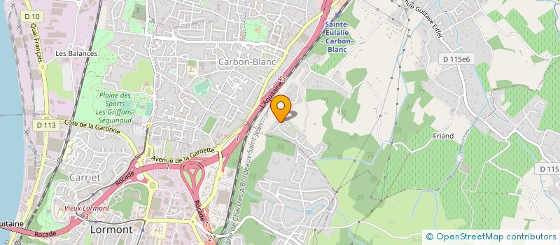 localisation de l'entreprise MONSIEUR SAIF-EDDINE MAHERZI  SAINTE-EULALIE