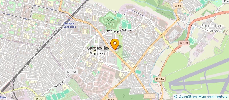 localisation de l'entreprise MONSIEUR SAIF EDDINE TAHIRI  GARGES-LES-GONESSE