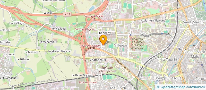 localisation de l'entreprise MONSIEUR SAIF EDDINE TMIMI à RENNES