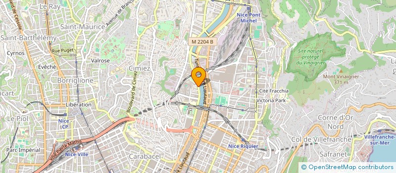 localisation de l'entreprise MONSIEUR SAIF-EDIN FATTOUM à NICE