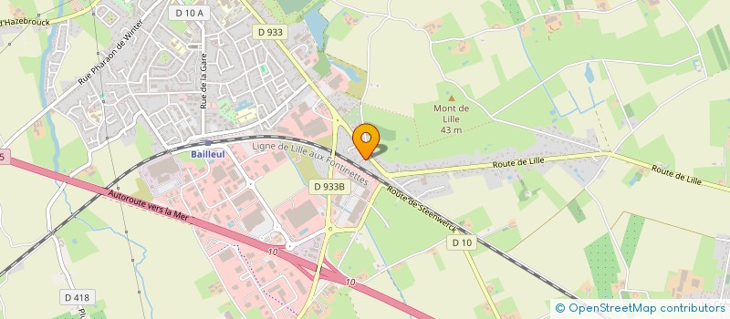 localisation de l'entreprise MONSIEUR SAIF EL ISLAM AIDA à BAILLEUL