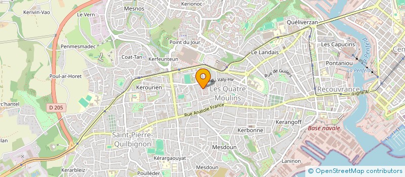 localisation de l'entreprise MONSIEUR SAIF LEDILOSQUER à BREST