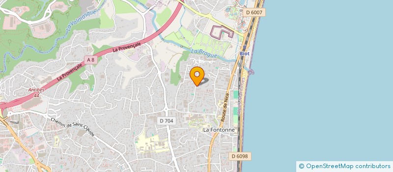 localisation de l'entreprise MONSIEUR SAIF SLAMA à ANTIBES