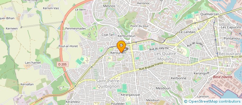 localisation de l'entreprise MONSIEUR SAIFALLAH DAGHARI à BREST