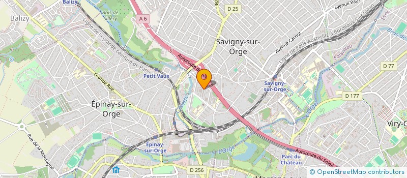 localisation de l'entreprise MONSIEUR SAIFALLAH METHNI à SAVIGNY-SUR-ORGE
