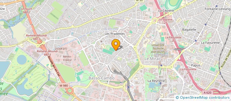 localisation de l'entreprise MONSIEUR SAIFEDDINE ARFAOUI à TOULOUSE