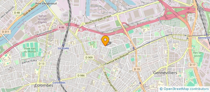 localisation de l'entreprise MONSIEUR SAIFEDDINE BEJAOUI  ASNIERES-SUR-SEINE