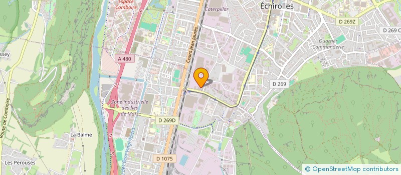 localisation de l'entreprise MONSIEUR SAIFEDDINE HOSNA  LE PONT-DE-CLAIX