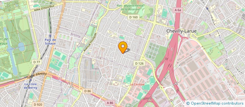 localisation de l'entreprise MONSIEUR SAIFEDDINE M SADDEK  L'HAY-LES-ROSES